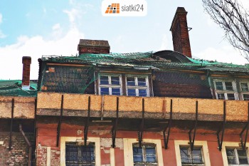 Sandomierz Stary dach - Zabezpieczenie dachu - mocna siatka do zabezpieczenia starego poszycia dachu Sklep Sandomierz